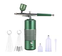 Nail Airbrush Machine, Portable Airbrush, Portable Car Painting Supplies Set for Beginner Face Makeup Shoe Art Graffiti Hair Cake
