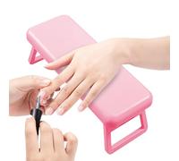 Nail Arm Rest - 20cm Portable Foldable Hand Support, Stable Comfortable Nails Holder | Adjustable Nail's Tech Armrest Salon Home Service Travel Manicure Practice Ergonomic Durable Stand Tool
