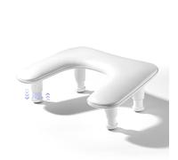 Nail Arm Rest - Adjustable Height 3 Speed Nail Arm Rest | Nail Table with Removable Arm Rest | Ergonomic Nail Rest | Sleeping Manicure Pillow | Nail Care Pillow