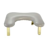 Nail Arm Rest for Nails Hand - Butterfly Shape Nail Hand Rest for Nails - Nail Tech Arm Rest Supplies for Nail Technician Salon Manicure Grey