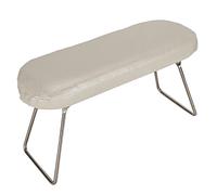 Nail Arm Rest, Nail Rest Stand Nail Art Hand Pillow Manicure Arm Rest Cushion With Bracket PU Leather Arm Rest For Nails Nail Rest Table Desk Station For Nails Art DIY Use (Beige