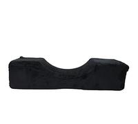 Nail Arm Rest, U shaped Manicure Nail Hand Rest Stand Pillow Cushion, Hand Pillow Rest Holder Portable Equipment, U Shaped Elastic Nail Art Hand Pillow, Eyelashes Extension (Black flocking)