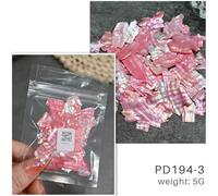 Nail Art Aurora Shell Flakes Abalone Charms 3D Irregular Slice Stone Sequins Decoration Manicure Accessory