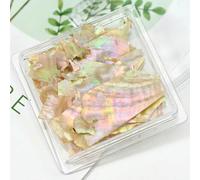 Nail Art Aurora Shell Flakes Abalone Charms 3D Irregular Slice Stone Sequins Decoration Manicure Accessory