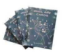 Nail Art Cards,Inspirational Tool for Nail Design Ideas Nail Tarot Deck, NailTech Gift, Beauty Salon Card Game,Accessories for Nail Technicians Artists to Create Origina Nail Sets with Ease.