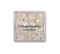 Nail Art Crushed Sea for Shell Irregular Natural Abalone Slices Nail Art Sequins Manicure De Pearls for Pearls and Rhinestones Pearl Charms