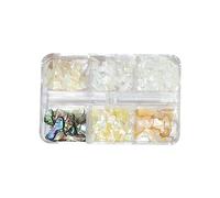 Nail Art Crushed Sea for Shell Irregular Natural Abalone Slices Nail Art Sequins Manicure De Shell Pieces