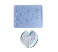 Nail Art Decoration Silicone Bear Doctor Accessories Dropper Mold Ornament Suitable for High Strength Softness Silicone