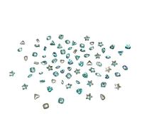 Nail Art Decorations Luxury Charms Pendant Rhinestone Jewelry Ornament Glass Crystal Design Manicure Accessories Nail Art Stickers Decals Flower Supplies Kit Polish Jewels Tools with Glues