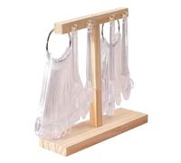 Nail Art Display Rack Organizer Wood Nail Tips Samples Supplies for Home, Table, Shop, Salon, Practice Nail Polishing, Women and