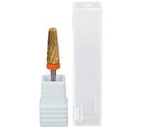 Nail Art Drill Bits 5 in 1 Tungsten Steel Nail Grinding Bit Remove Nail Glue Cuticle for Gel Nails Professional Nail Technicians Beginners