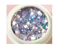 Nail Art Glitter Sequin Mixed Star Heart Flower Sequin Fluorescent Flake Glow in The Manicure Decor