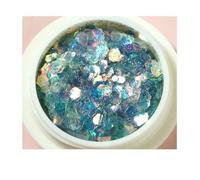 Nail Art Glitter Sequin Mixed Star Heart Flower Sequin Fluorescent Flake Glow in The Manicure Decor