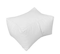 Nail Art Hand Pillow, Soft PU Leather Arm Rest Cushion, Detachable Nail Salon Hand Holder with 3 Adjustable Heights, Comfortable Hand Rest Pad for Manicure and Pedicure (White)