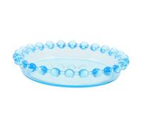 Nail Art Jewelry Storage Tray Beads Nail Art Palette Clear Nail Polish Craft Organizer Rhinestone Organizer Nail Polish Holder Nail Polish Tray Nail Art Plate Plastic Sky-blue Generic