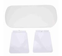 Nail Art Manicure Hand Rest Cushion, Professional Hand Rest Pillow for Nail Technicians, Ergonomic Arm Support Cushion with High - Density Foam, Black or White, 30 x 13 x 15 cm for (White)