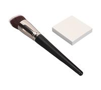 Nail Art Mixing Paper Double Sided Nail Color Mixing Drawing Paper Brush Set for Makeup Beauty Salon S