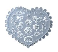 Nail Art Mold UV Epoxy Resin Silicone Three-Dimensional Butterfly Embossing Decorative Sticker Nail Jewelry Butterfly Mold for Resin
