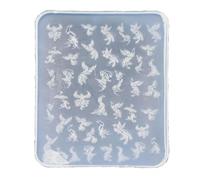 Nail Art Mold with Variety of Patterns Template Carving Sticker Stencil Tools Moulds for Nail Enthusiasts and Salons Fine Carving Mold