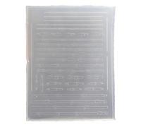 Nail Art Mold with Variety of Patterns Template Carving Sticker Stencil Tools Moulds for Nail Enthusiasts and Salons Fine Carving Mold