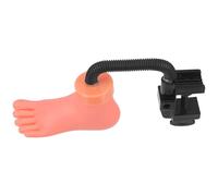 Nail Art Practice Foot Model Pink Pvc for Lady Girl Training