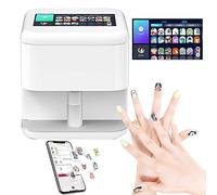 Nail Art Printer - 3D Smart Automatic Nail Art Printer with DIY Designs - Quick Nail Art in 40 Seconds