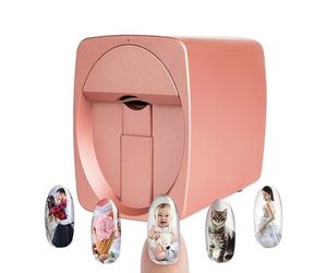 Nail Art Printer, Digital Mobile Machine, Customized Pattern, 2400 dpi, Easy to Clean, Control via Mobile Phone, Fast Drawing Time: 25-30s, Beauty & Personal Care