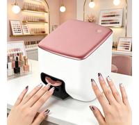 Nail Art Printer Machine, 10s Smart Nail Printer for Home Salon, Wireless WiFi APP Controlled Custom Gel Print, DIY Manicure Kit with 4800dpi for Women