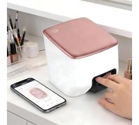 Nail Art Printer Machine, 3D Portable Automatic Printer with App Control, DIY Photos Cartoons Text Patterns, Design Gallery for Home Use or Nail Salon