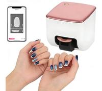 Nail Art Printer Machine - 3D With App Upload Photos & Print 1000+ Designs, 4800DPI Pro Salon Quality In 10 Seconds, Auto Nail-Recognition & Portable USB Home Studio