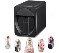 Nail Art Printing Machine - Digital Mobile Nail Art Printer for Easy 3D Designs - Mini Portable with Mobile App Control