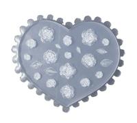 Nail Art Silicone Mold Flowers Nails Making Molds Embossed Stencils Sculpture Decorations for Manicurists Beginner Friendly Mold