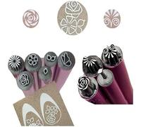 Nail Art Stamp Pen,Nail Art Stamp Pen Set,Nail Stamp Pen DIY Nail Art Tools With Flower Pattern,Home DIY Nail Art Nail Supplies (10PCS)