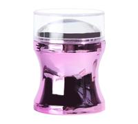 Nail Art Stamper Nail Stamping Templates with Silicone Heads DIY Manicure Print Tool Purple