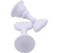 Nail Art Tips Stand Practical Display Stand False Nails Tips Practical Training Stand Nail Practice Holder False Nails Manicure Nail Displayer,White Well-Managed