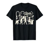Nail Artist Evolution Funny Beauty Salon Graphic T-Shirt