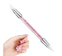 Nail Artt Brushes - -Ended, Dotting Pen Tool | Silicone Nail Artt Liner Brushes, Rust-Proof Dotting Painting Pen for Long Lines, Thin Details, Fine Drawing Polish