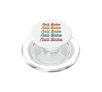Nail Babe Manicurist Retro Nail Tech PopSockets PopGrip for MagSafe