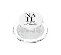 Nail Babe Nail Stylist Nail Artist Nail Tech PopSockets PopGrip for MagSafe