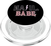 Nail Babe Nail Technician Manicurist Nail Tech PopSockets PopGrip for MagSafe