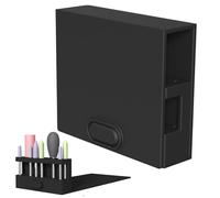 Nail Bit Case | Dustproof Portable Organizer - Compact Manicure Tool Holder - for Brush Pedicure Tools Desk Salon Home Travel Workshop Technicians Manicurists Beginners