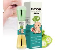 Nail Biting, Bitter Nail Solution, Authentic Habit Control, or Kids Teens Adults Home School Dorm Kindergarten Care Behavior Correction Habit Breaking Use 2.1x2.1x9.5cm