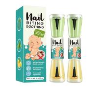 Nail Biting Prevention For Kids, 2 Pieces Stop Biting Nails For Children & Adults, Anti Nail Bitings Nail Polish, Bitter Tasting Anti Bitings Liquid, Nourishing Nails Care Tool For Kids, Teens