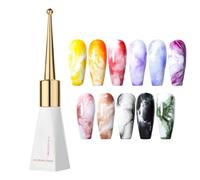 Nail Blooming Gel, Gel Polish Liquid, Blooming Manicure, Compact 10ml Bottle, Easy Storage, Beginner-Friendly, Suitable For Teens, And Adult Women