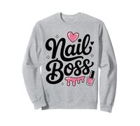 Nail Boss Nail Artist Manicurist Nail Technician Sweatshirt