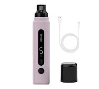 Nail Bow for Dogs, Quiet Pet Nail Grinder for Dogs, Safe Adjustable Precise Dog Nail Clipper with LED Light, Portable Cat Care, Animal Care Material for Small, Medium or Large