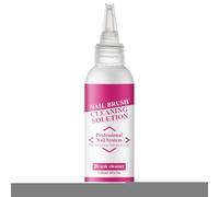 Nail Brush Cleaner, Slip Solution, Nail Extension Anti-Stick Liquid, Dust Isolation System, Efficient Refill Solution, 120ml, Professionals Beginners Home