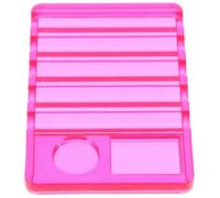 Nail Brush Holder Plastic Nail Art Tray for Mixing and Rest
