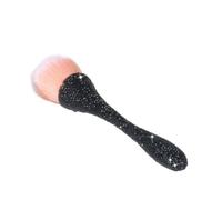 Nail Brush Nail Dust Brush With Shiny Rhinestones For Nails Fluffy Duster Cleaner Powder Remover For cleaning