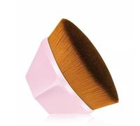nail brush Nails Art Dusting Brush Magic | Foundation Makeup Liquid No Trace Soft High Density Fiber Hair Beauty Tools With Box(Pink brown)